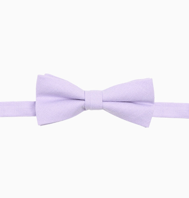 Noeud Papillon Violet Lavande Enfant en Coton