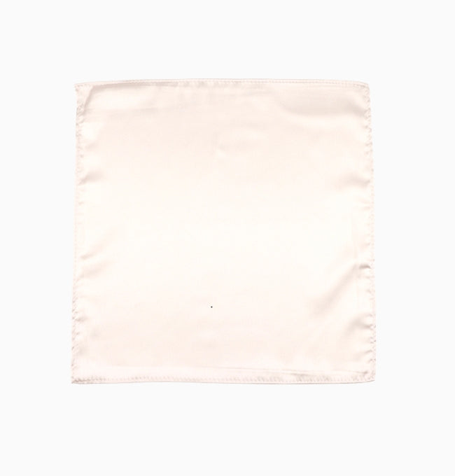 Pochette de Costume Beige en Polyester