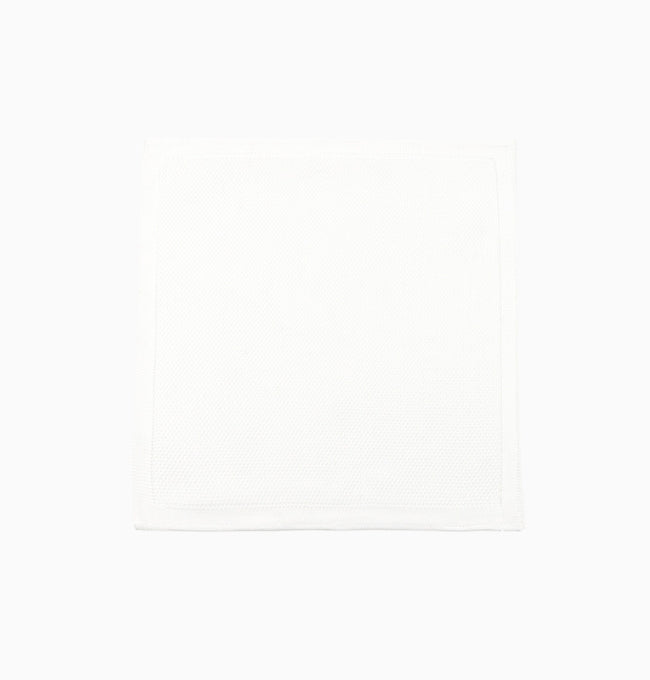 Pochette de Costume Blanc en Tricot