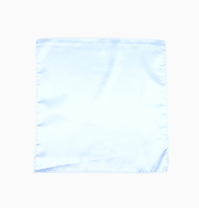 Pochette de Costume Bleu Ciel en Polyester