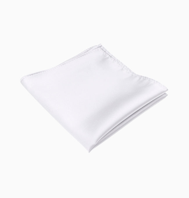 Pochette de Costume Gris en Polyester