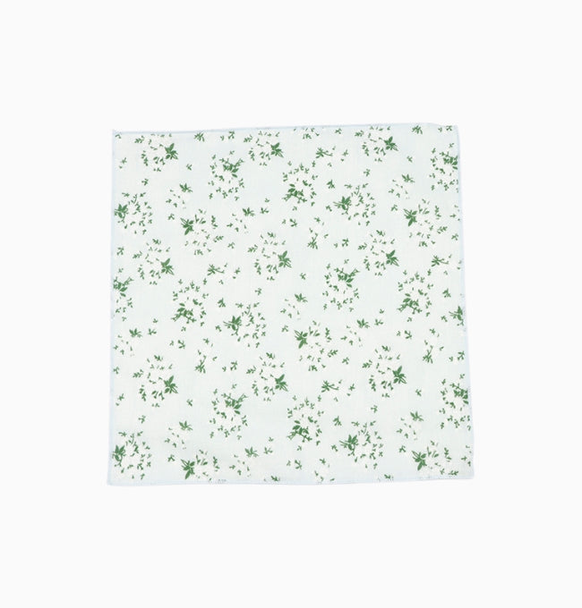 Pochette de Costume Liberty Bleu Ciel Cerinthe en Coton