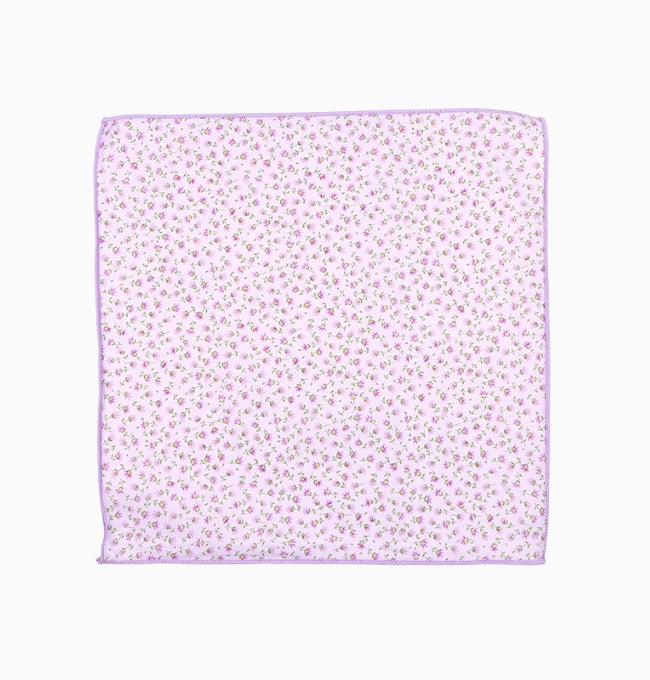 Pochette de Costume Liberty Violet Lavande en Coton