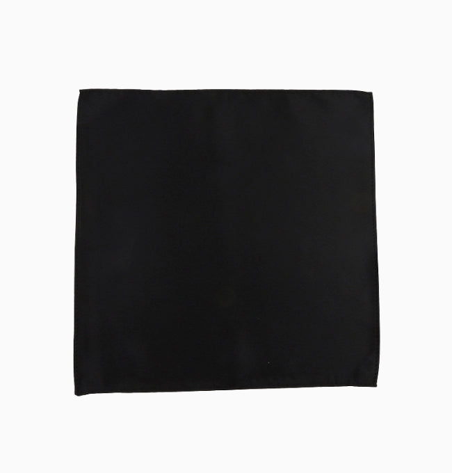 Pochette de Costume Noir en Polyester