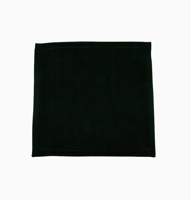 Pochette de Costume Noir en Tricot
