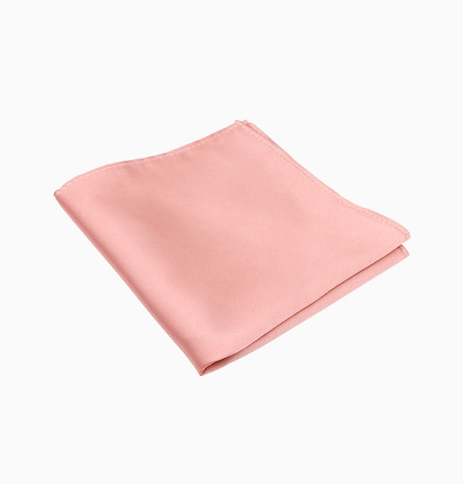 Pochette de Costume Rose en Polyester