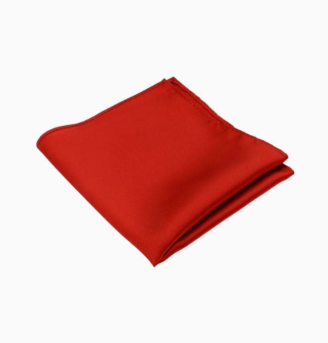 Pochette de Costume Terracotta Argile en Polyester