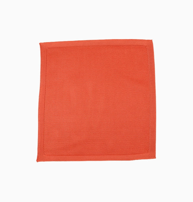 Pochette de Costume Terracotta en Tricot