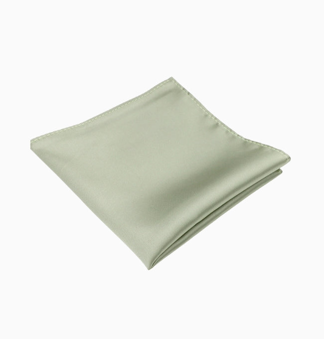 Pochette de Costume Vert Forêt en Polyester