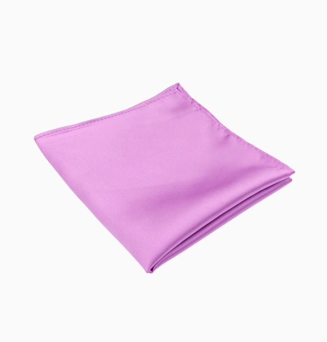 Pochette de Costume Violet en Polyester