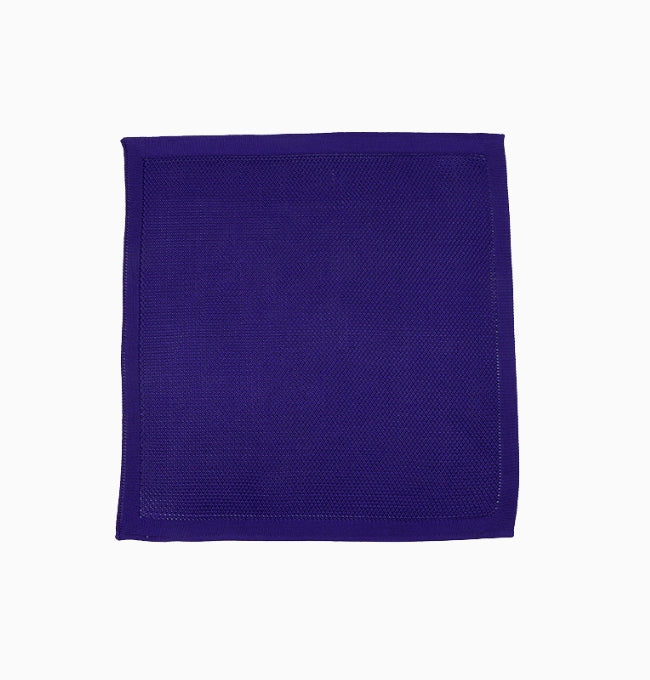 Pochette de Costume Violet en Tricot
