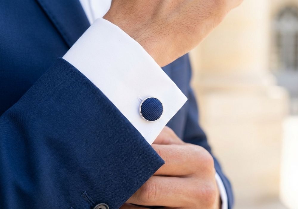 Clemanto - Gros Plan Boutons de Manchette